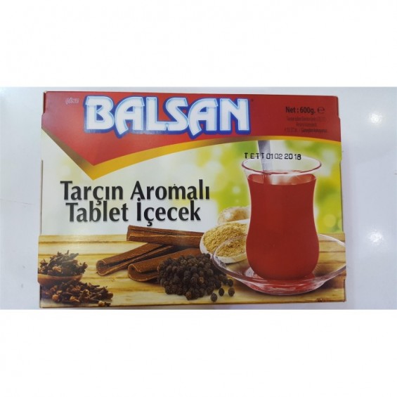 Balsan Tarçın Aromalı Tablet İçecek 600 mg